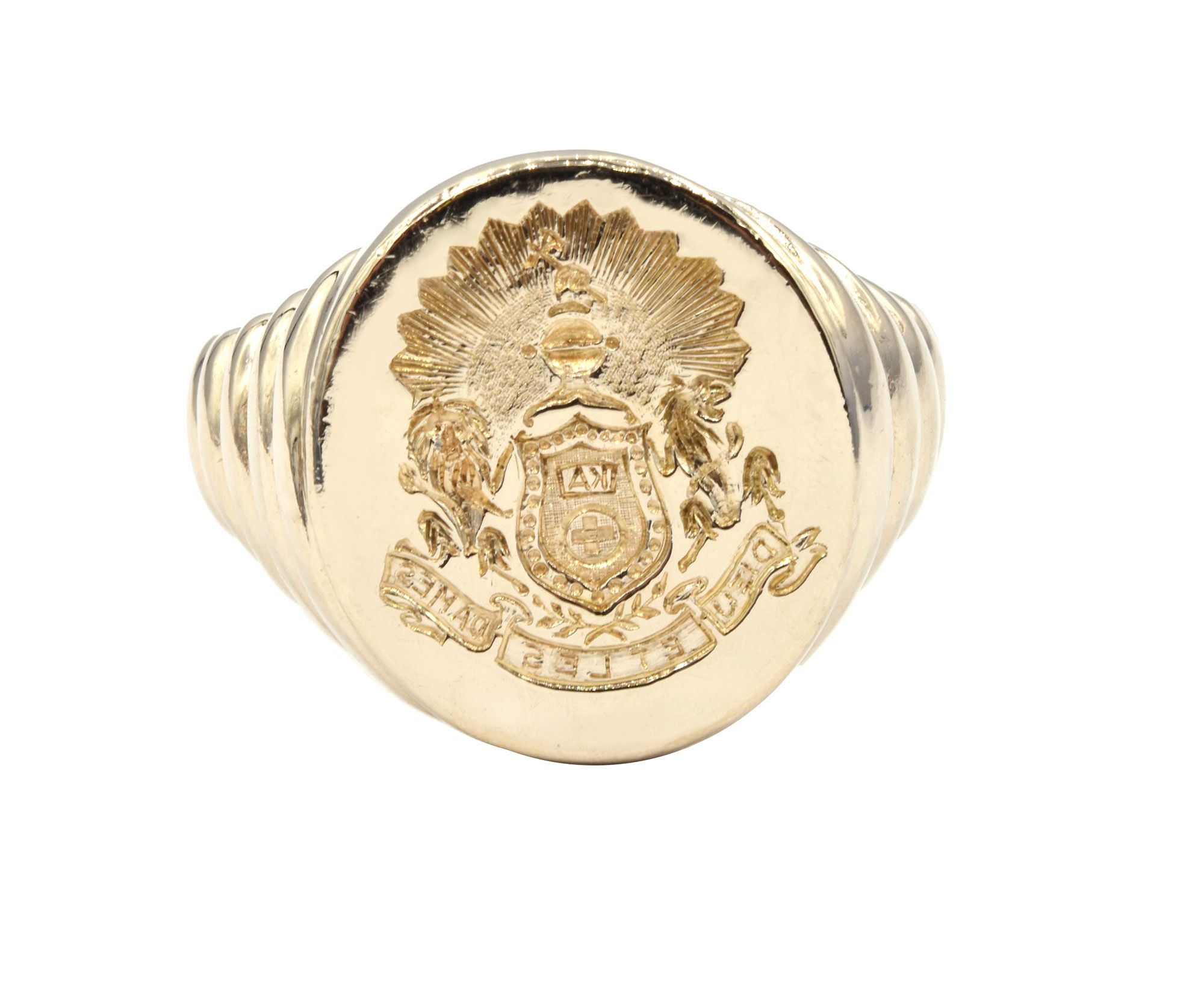 Vintage 14k Gold Signet Ring