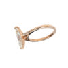 Custom Rose Gold Marquise-Shaped Diamond Ring - Image 5