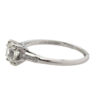 Delicate Platinum Art Deco Engagement Ring - Image 4