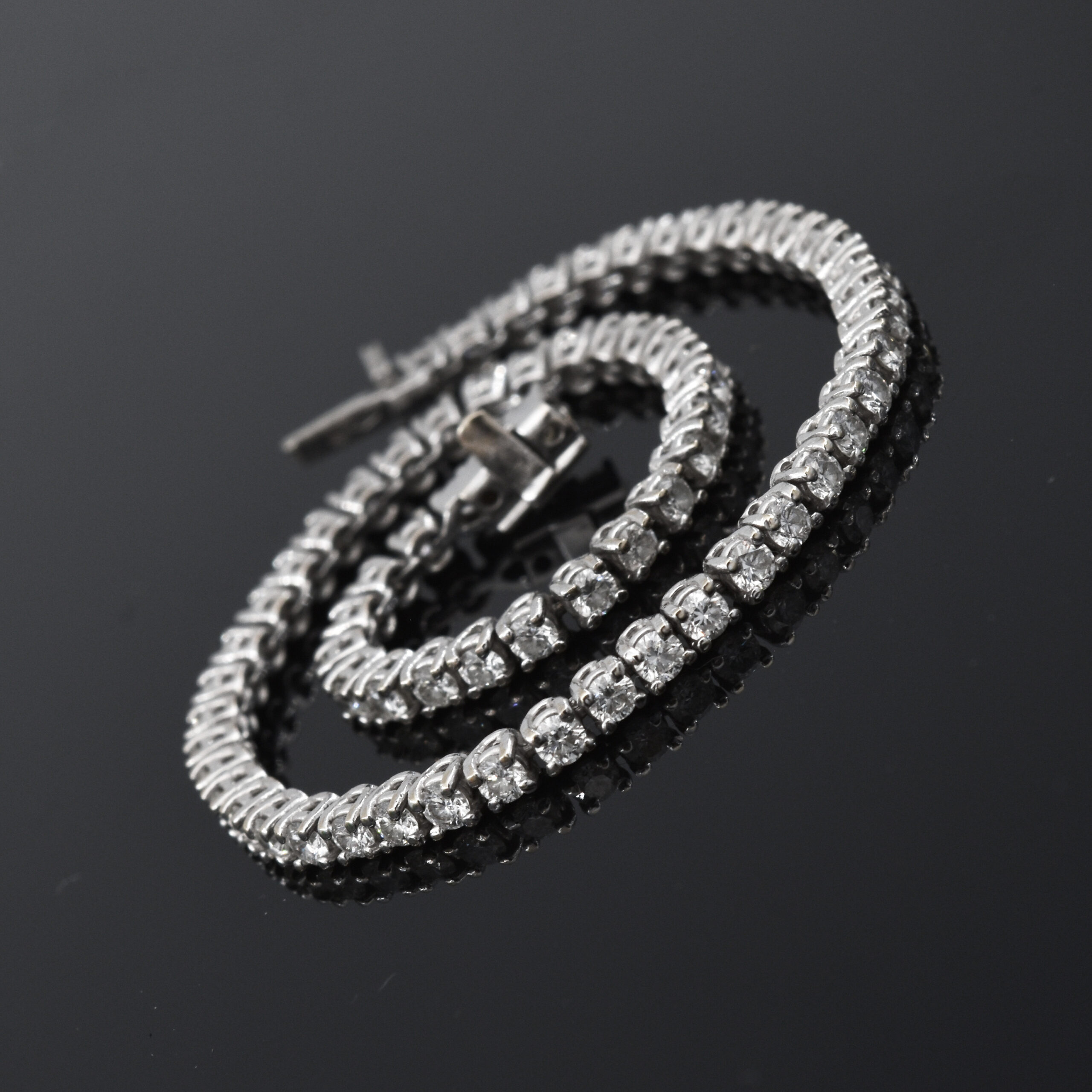 High-Quality Diamond Tennis Bracelet