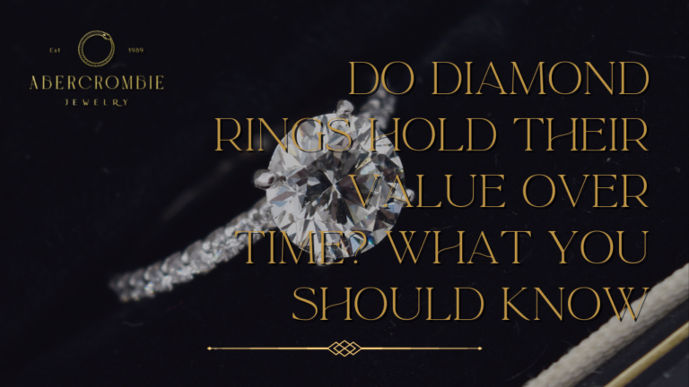Do Diamond Rings Hold Their Value Over Time? What You Should Know