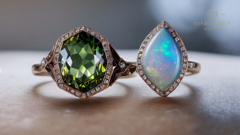 two vintage rings