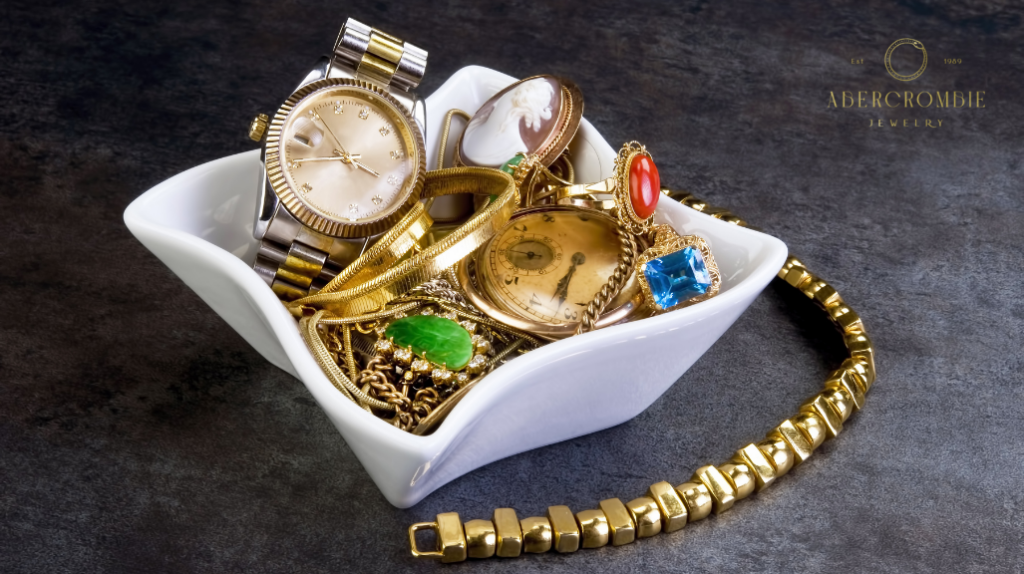 assorted jewelries and watches