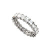 4 Ct Asscher Cut Diamond Eternity Band - Image 2
