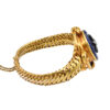 Victorian 21k Yellow Enamel Locket Bracelet - Image 4