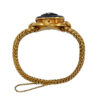 Victorian 21k Yellow Enamel Locket Bracelet - Image 6
