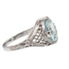 Mid-Century Aquamarine Ring - Image 2