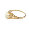Yellow Gold Opal Filigree Ring - Image 2