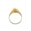 Yellow Gold Opal Filigree Ring - Image 4