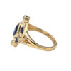 Regal Sapphire + Diamond Cocktail Ring - Image 3