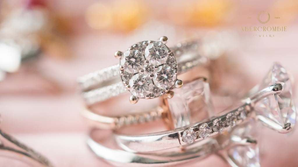 diamond studded rings 