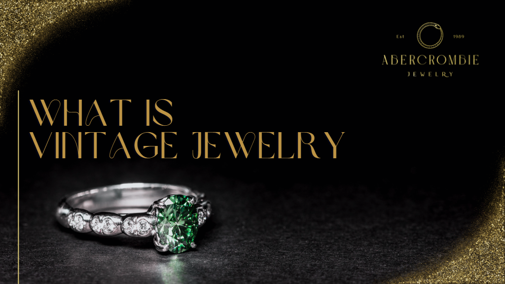 What is Vintage Jewelry blog banner