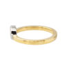 Erie Basin Half Moon Diamond Ring - Image 4