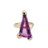 Super Trillion Amethyst Ring