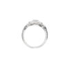 Mid-Century Diamond Crown Ring - Image 3
