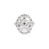 Mid-Century Diamond Crown Ring
