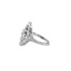 Mid-Century Diamond Crown Ring - Image 4