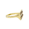Vintage Enamel + Diamond Ring - Image 3