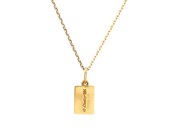 Cartier Gold Bar Pendant/Charm - Image 5