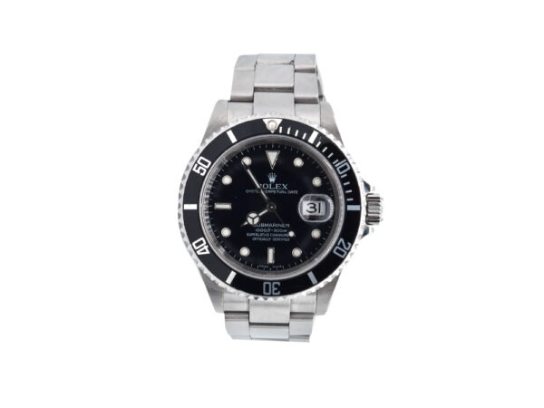 Stainless Steel Rolex Submariner Watch - Image 4