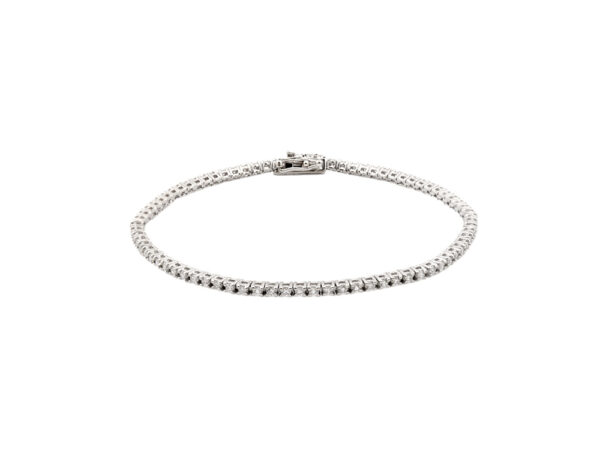 Skinny Diamond Tennis Bracelet