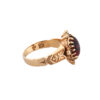 Victorian Garnet + Diamond Ring - Image 3