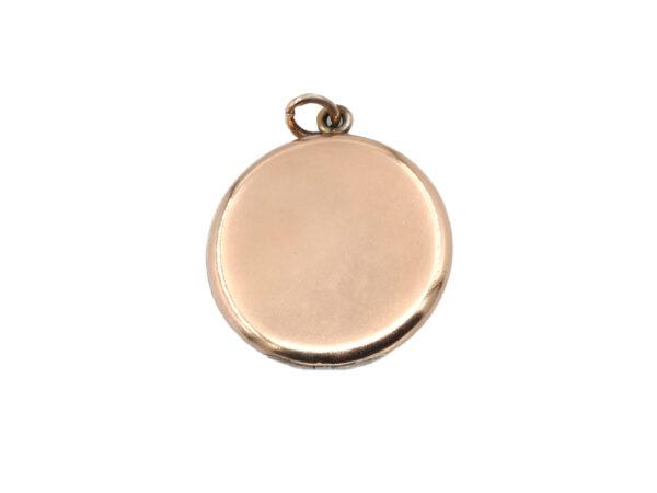 Gold Fill Crescent Moon Locket - Image 4