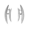 Futuristic Diamond Fashion Earrings - Image 2