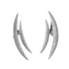 Futuristic Diamond Fashion Earrings
