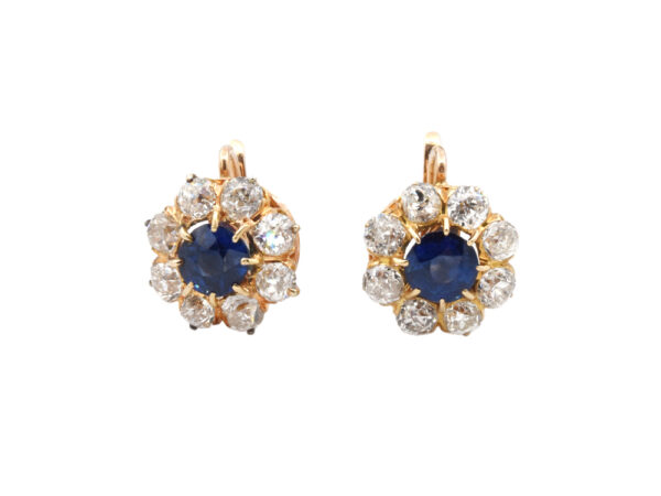 Antique Sapphire + Diamond Conversion Set - Image 7