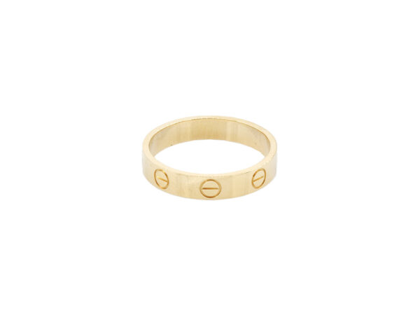 Yellow Gold Cartier Love Band