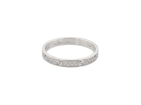 Cartier Small Diamond Love Band