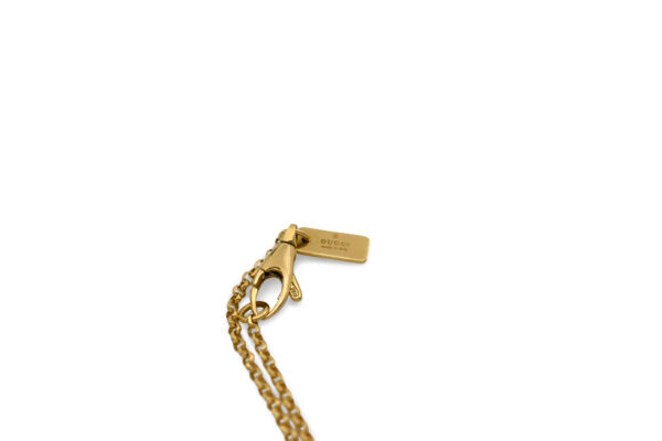 Gucci 18k Gold Drop Necklace - Image 2