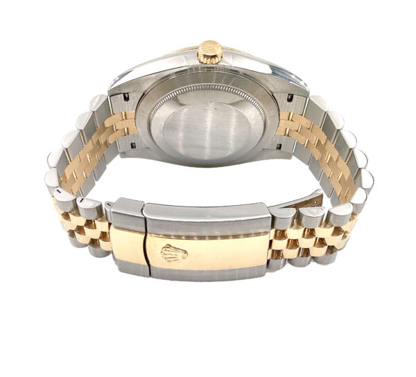 18k Gold + SS Rolex Oyster Perpetual Datejust Wristwatch - Image 3