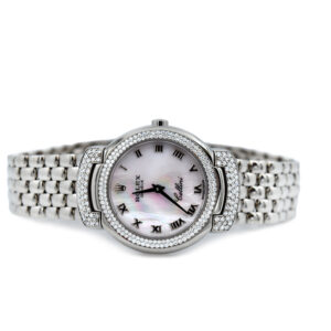 18k White Gold Rolex Cellini Wristwatch
