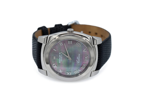 18k White Gold Rolex Cellini Wristwatch