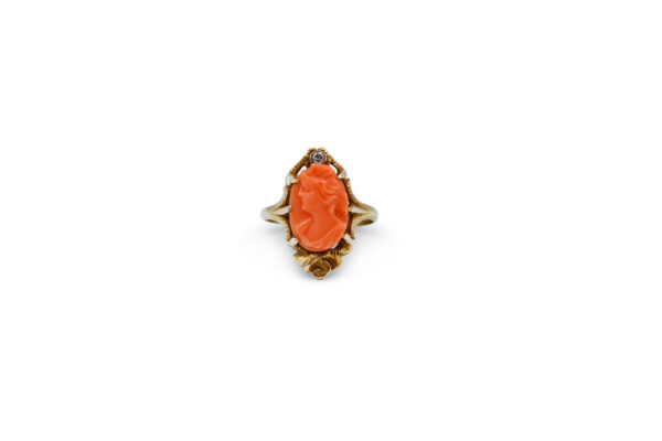 Art Nouveau Cameo Ring