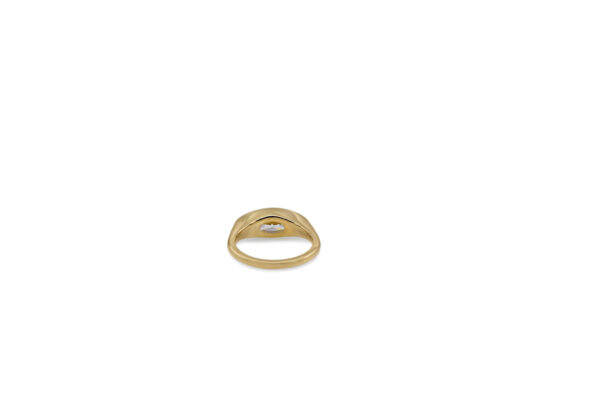 Custom Antique Marquise Diamond Ring - Image 3