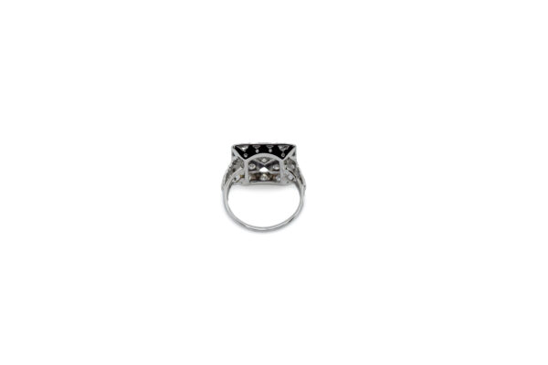 Art Deco Diamond Cocktail Ring - Image 3