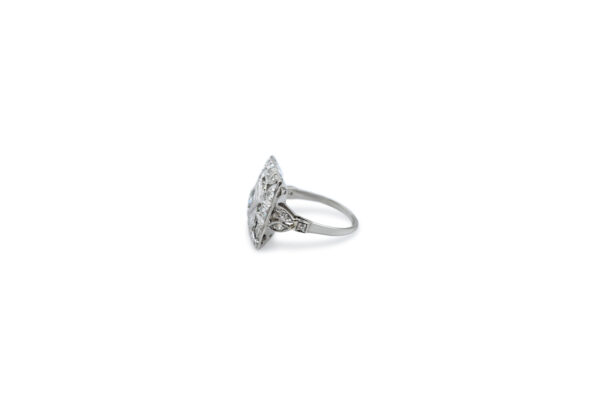 Art Deco Diamond Cocktail Ring - Image 2