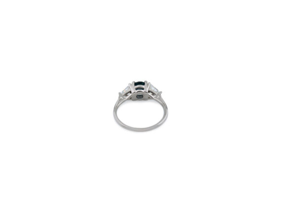 Montana Sapphire + Diamond Ring - Image 4