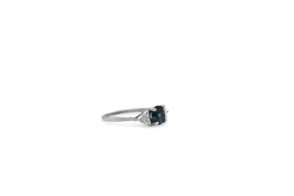 Montana Sapphire + Diamond Ring - Image 2