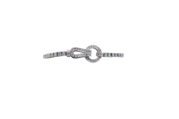 Simon G Decorative Clasp Diamond Bracelet