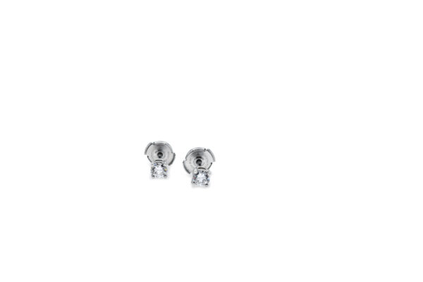 Tiffany & Co. Platinum Diamond Studs - Image 4
