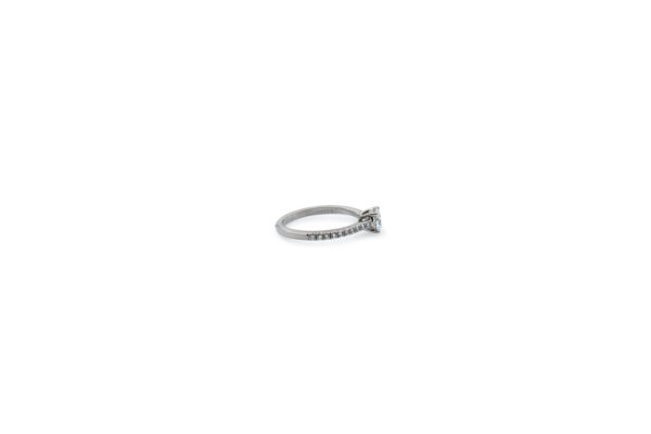 Platinum Tiffany & Co. Diamond Engagement Ring - Image 4