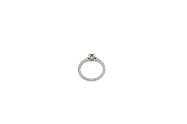 Platinum Tiffany & Co. Diamond Engagement Ring - Image 3