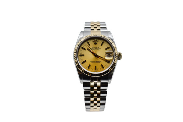 Two-Tone 31mm Rolex Datejust Wristwatch