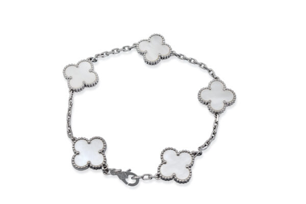 Van Cleef & Arpels Mother of Pearl Alhambra Bracelet