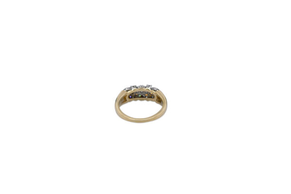 Two-Tone Vintage Diamond Ring - Image 3