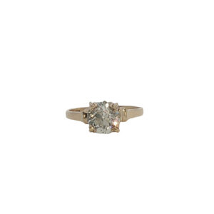 Old European Cut Diamond Solitaire Ring